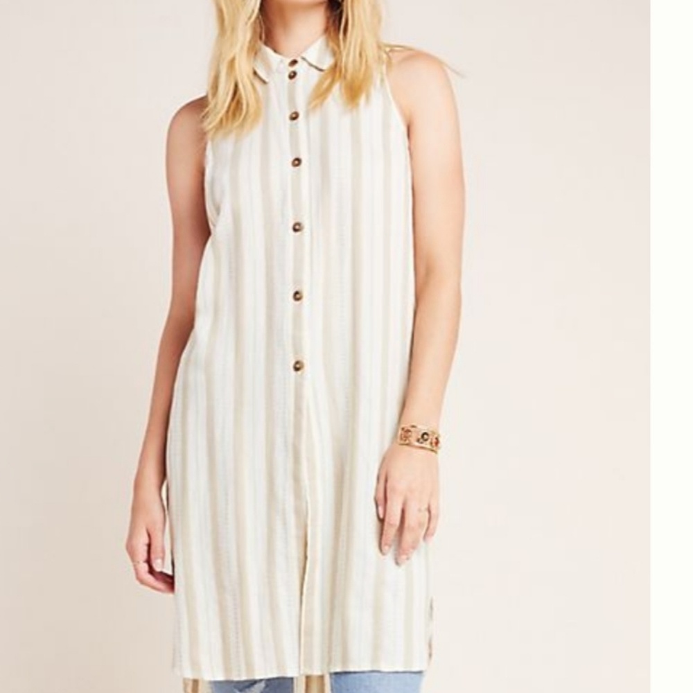 Anthropologie Sleeveless Tunic - Picture 2 of 7